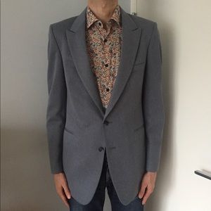 Silverman’s Vintage 70s Blue/Grey jacket Size 38L